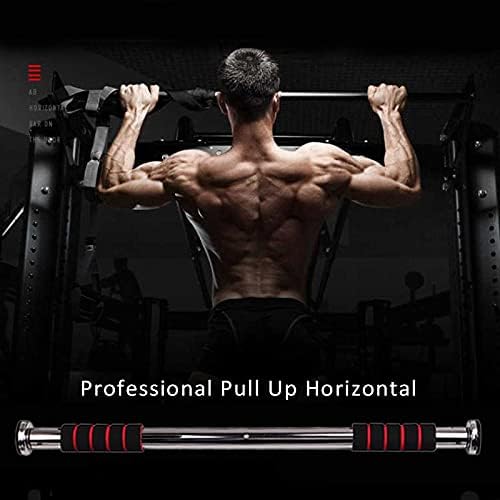 LORDEX doorway gym bar attached to door frame for upper body exercises, sturdy metal construction, suitable for home workout setup.