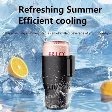 Smart Car Cup Warmer from My Store, compact device with heating surface designed to keep beverages warm in a vehicle.