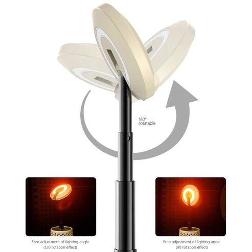 My Store telescopic camping light with adjustable extension and bright LED illumination, ideal for outdoor camping and hiking.